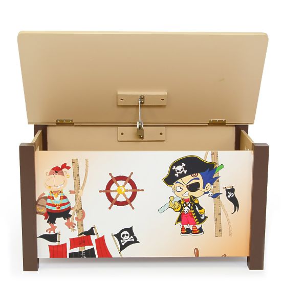 Children's toy box Pirate