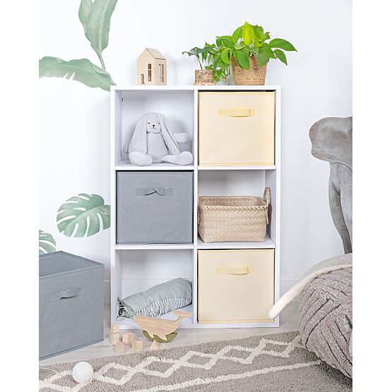 Children's Toy Storage Box - Pastel Yellow
