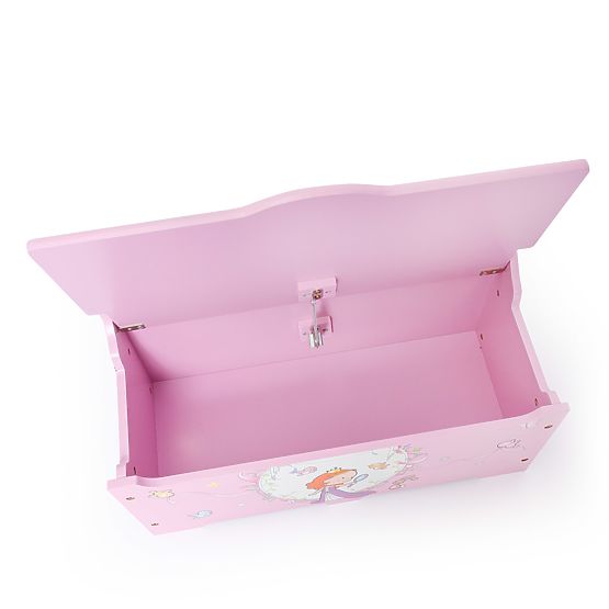 Children's wooden chest Princess