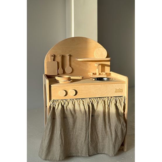 Children's Wooden Kitchen - Natural