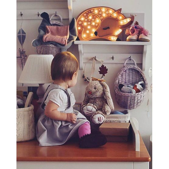 Children's wooden lamp Doe 
