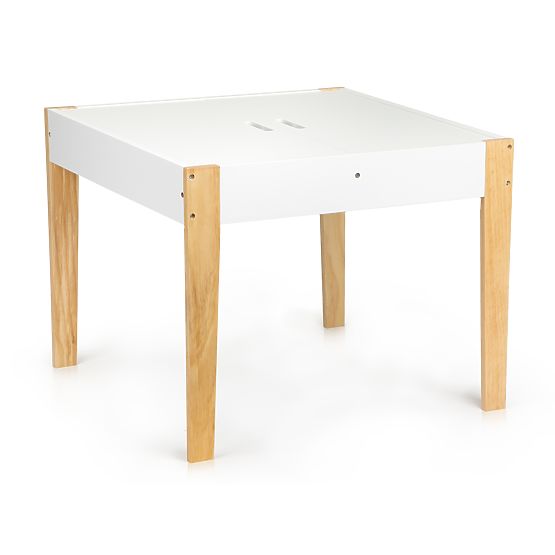 Children's Wooden Table with Chairs Natural
