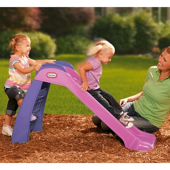 Children slide 120 cm - pinkish-purple