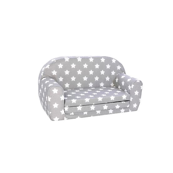 Children sofa Stars - grey
