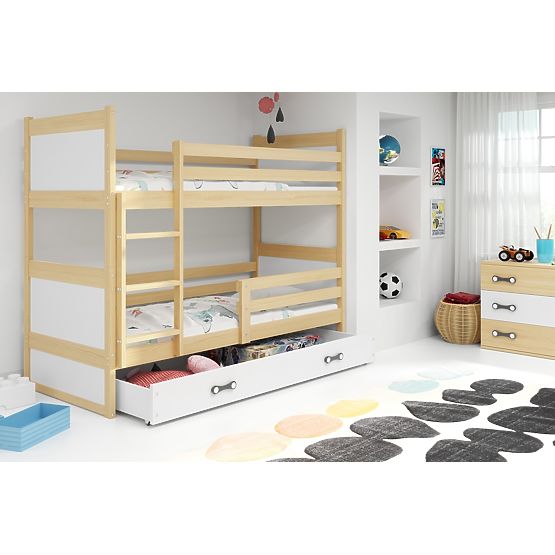 Children storey bed Rocky - natural-white