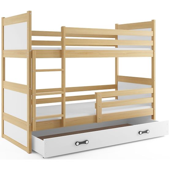 Children storey bed Rocky - natural-white