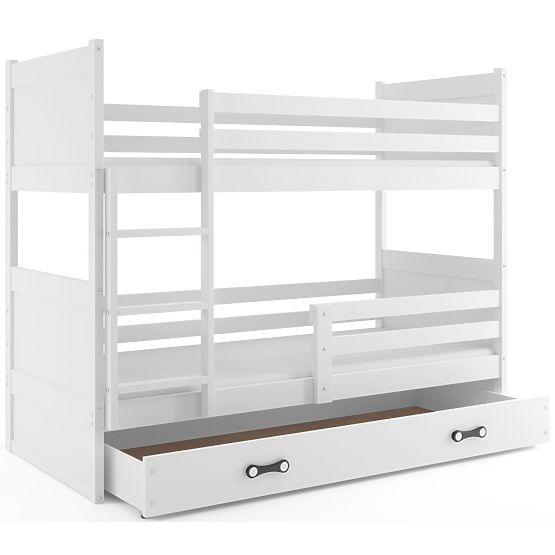 Children storey bed Rocky - white
