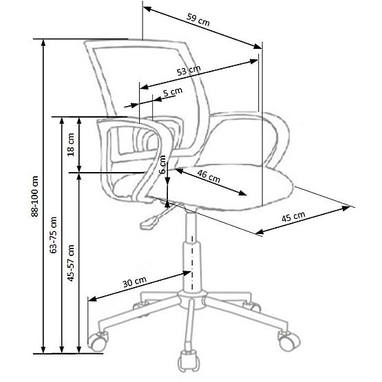 Children swivel chair Paris