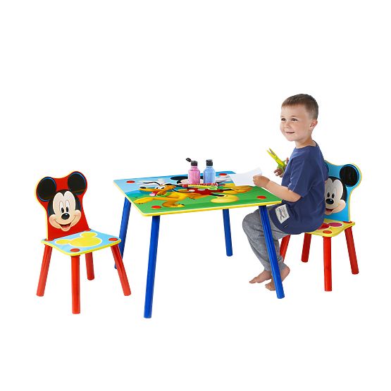 Children table with chairs Mickey Mouse