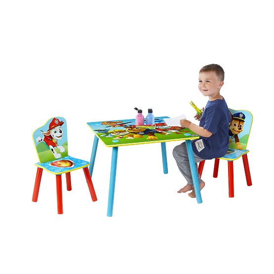 Children table with chairs Paw Patrol
