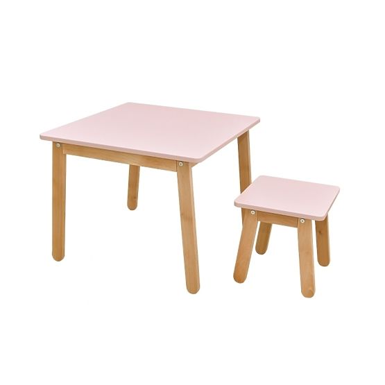 Children table Woody Pink