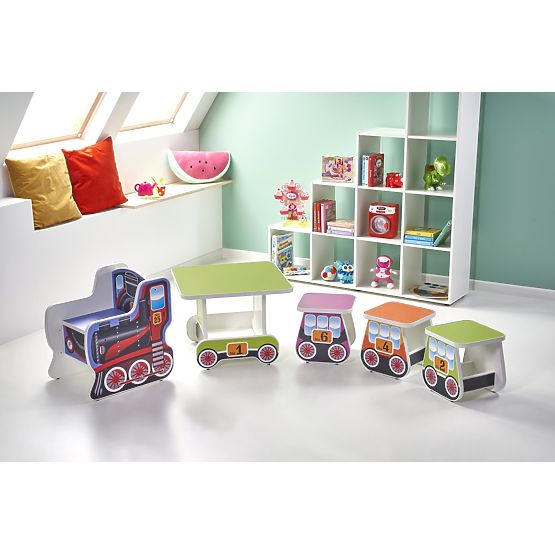 Children tabouret Lokomo orange