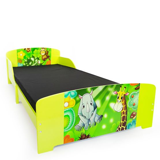 Children wooden bed Jungle
