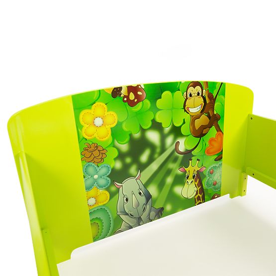Children wooden bed Jungle