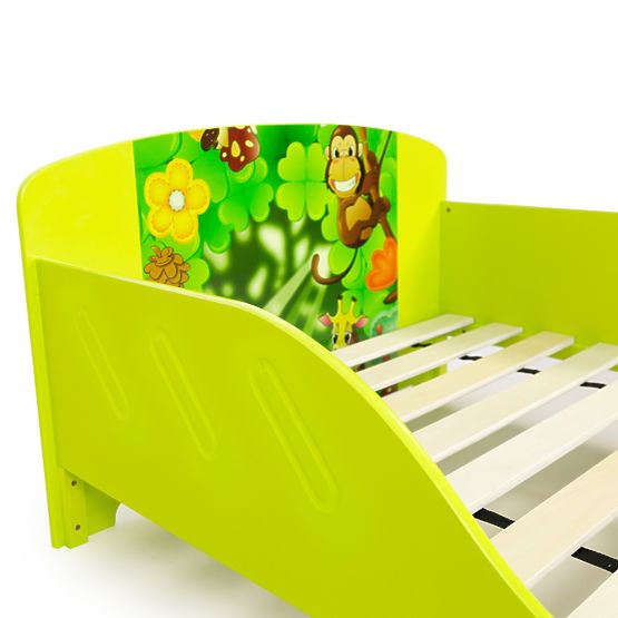 Children wooden bed Jungle