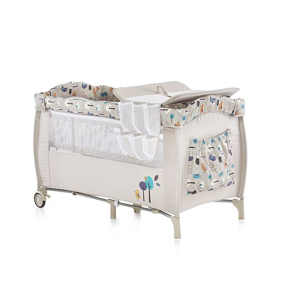 CHIPOLINO Bella Play Pen and Crib - Cream