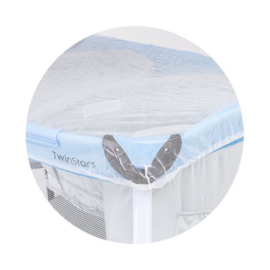 CHIPOLINO Travel Cot - Twin Stars