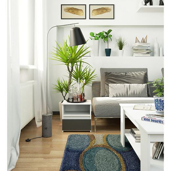 CL1 PK WHITE / GRAPHITE GRAY DRESSER