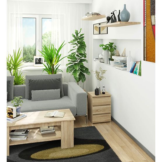 CL3/40 PK SONOMA OAK CHEST OF DRAWERS