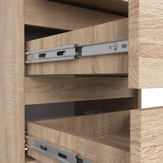 CL3/40 PK SONOMA OAK CHEST OF DRAWERS