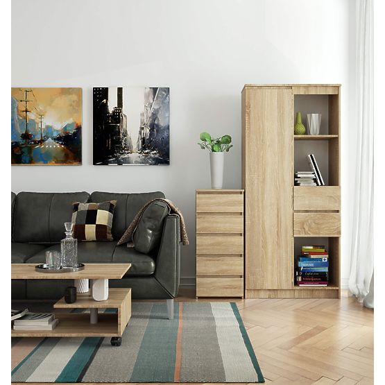 CL5 PK DUB SONOMA CHEST OF DRAWERS