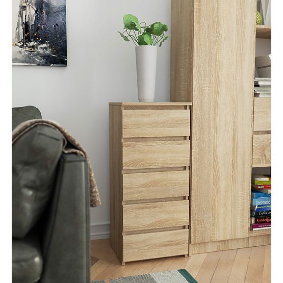 CL5 PK DUB SONOMA CHEST OF DRAWERS