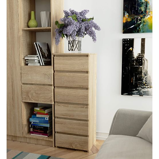 CL6 PK DUB SONOMA CHEST OF DRAWERS