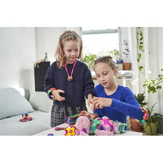 Clixo Super Rainbow Magnetic Blocks, 60 Pieces