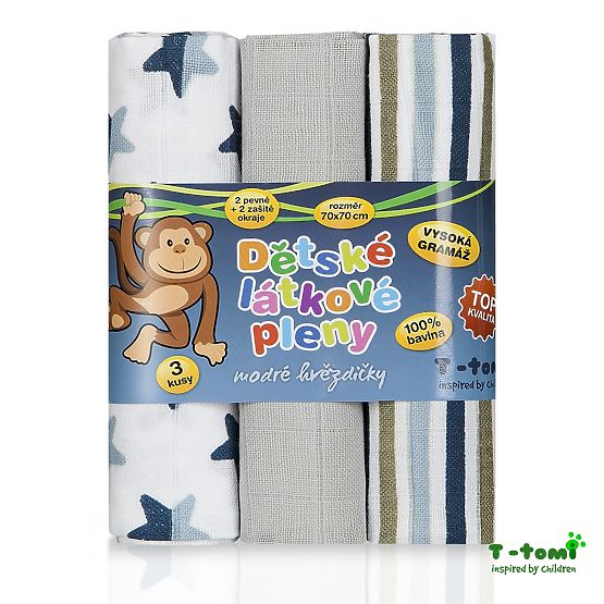 Cloth Tetra diapers with print - TOP QUALITY