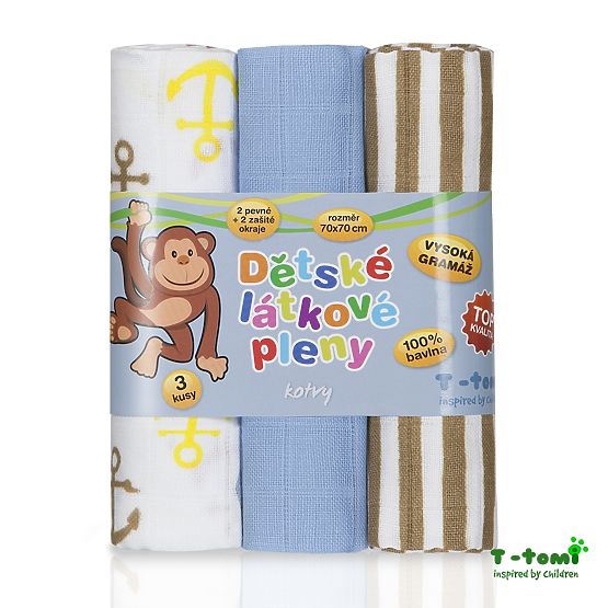 Cloth Tetra diapers with print - TOP QUALITY
