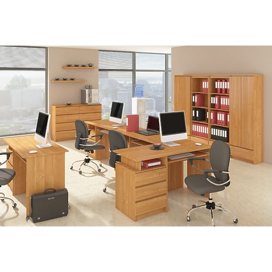 WRITING DESK CLP 135cm PK ALDER