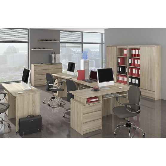 CLP Writing Desk 135cm PK Sonoma
