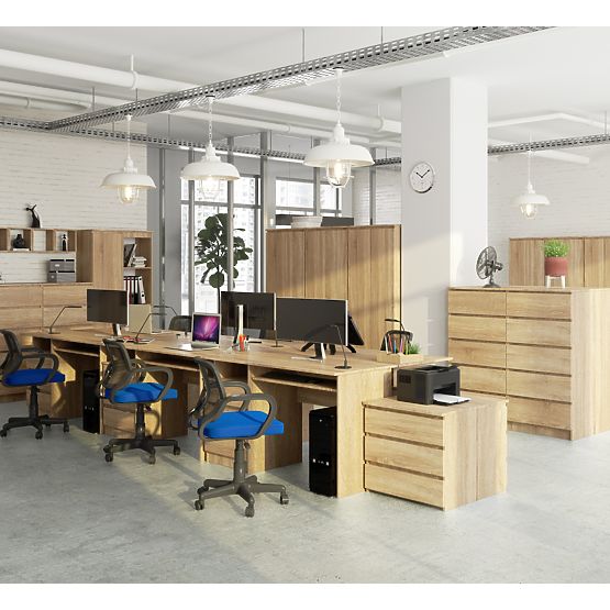 CLP Writing Desk 135cm PK Sonoma