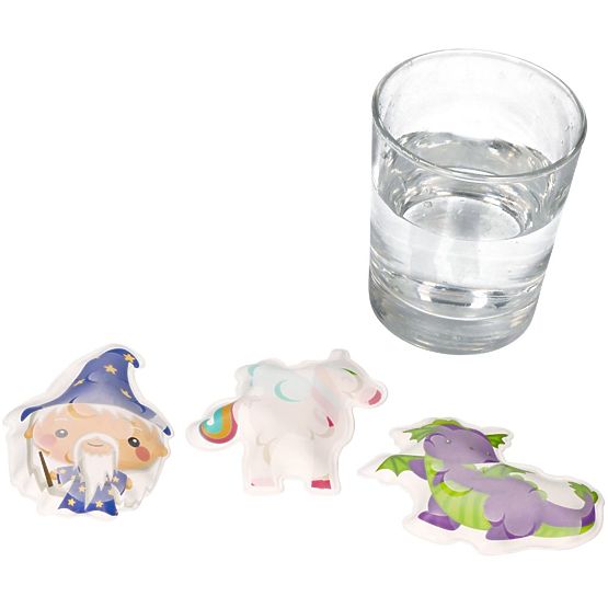 Color-Changing Bath Stickers Mystical Creatures