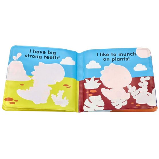 Color-Changing Book Set with Toy - Dinosaur