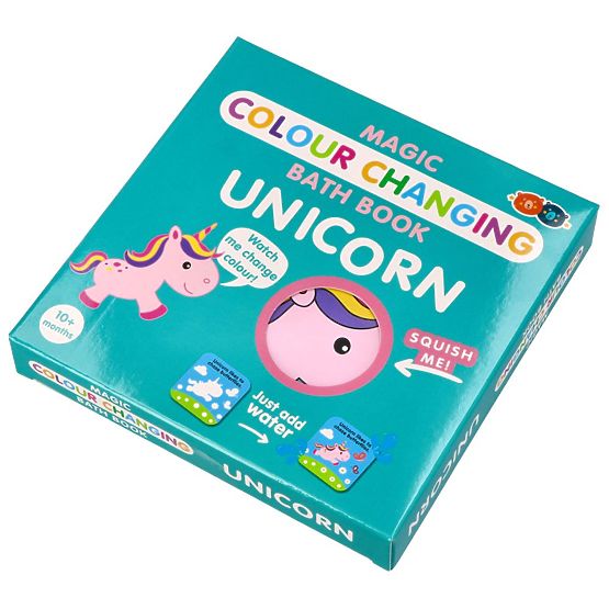 Color-Changing Book Set with Toy - Unicorn