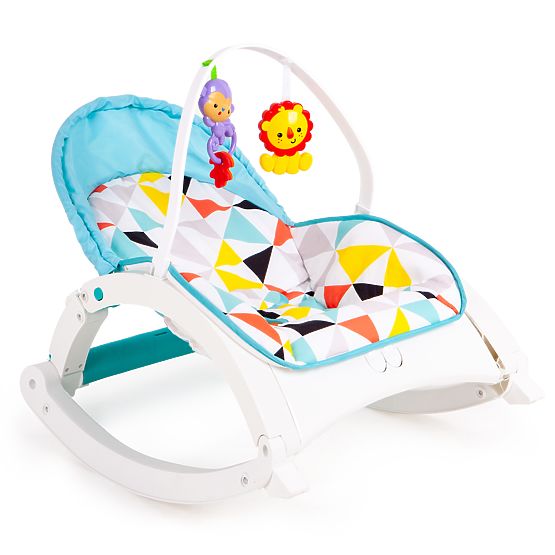 Colorful children's rocking chair Nico