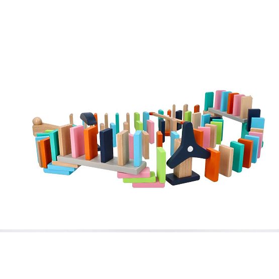 Colorful Domino Adam Toys