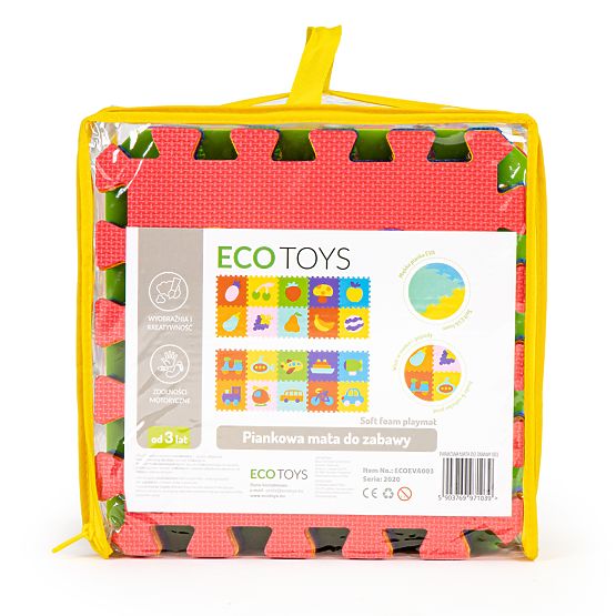 Colorful educational pad - foam puzzle