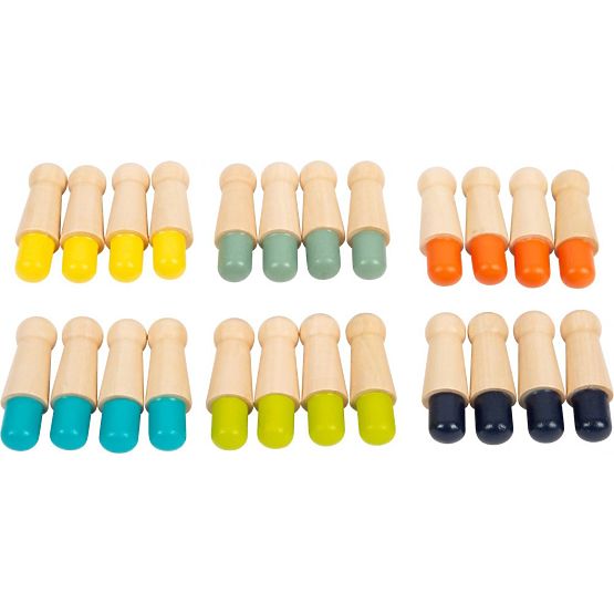 Colorful Memory Game with Figurines