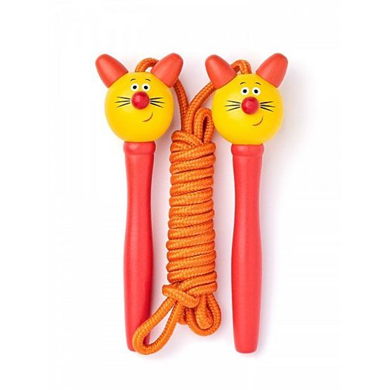 Colorful jump rope - kitty