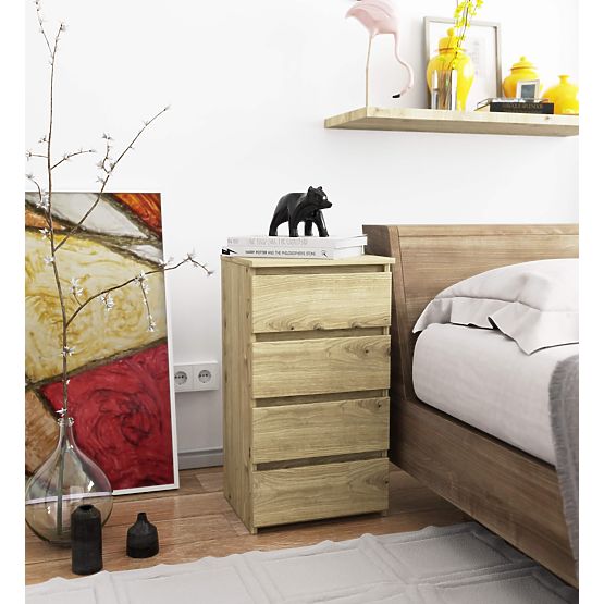 COMMODE CL4 PK OAK ARTISAN