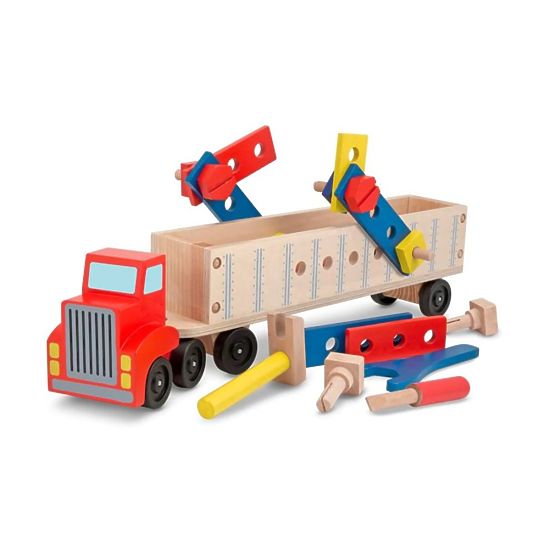 Construction kit with tools - truck