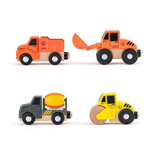 Construction Vehicles with Drivers