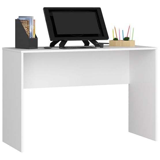 CORNER DESK SET B-17 WITH CABINET AND WHITE DESK