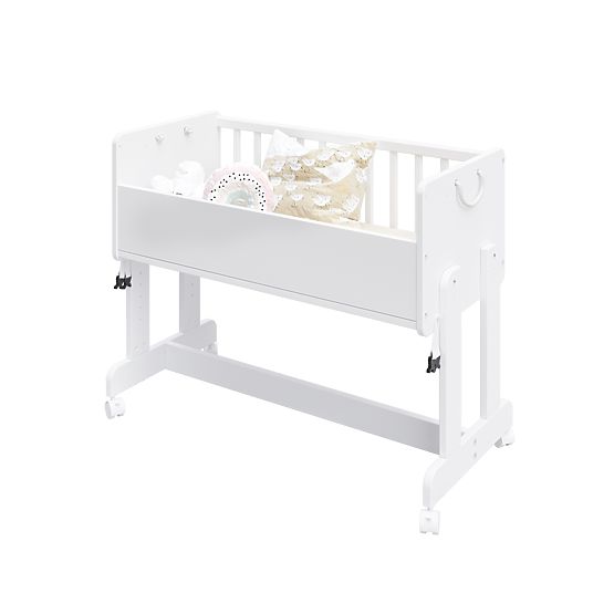 Multifunctional Crib LETO 90x40 cm 6-in-1 - White
