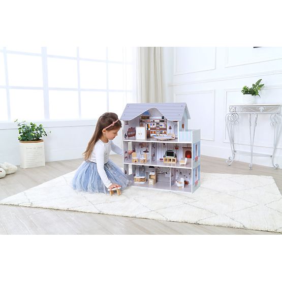 Dollhouse with Furniture Emma Ekotony Residence