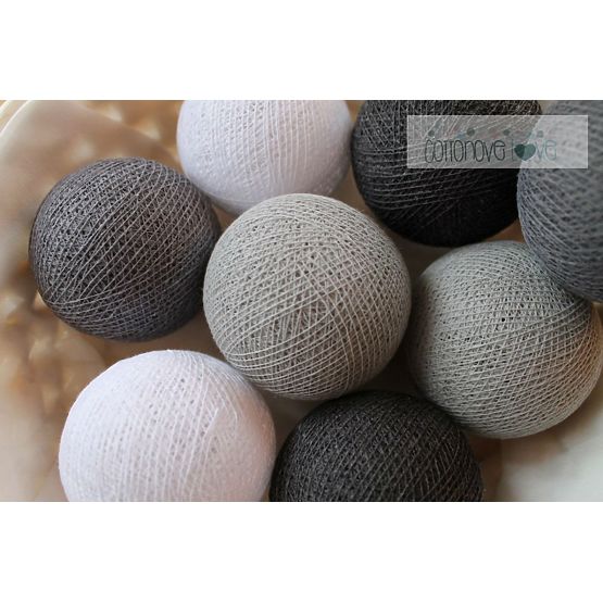 Cotton Balls - Graphite