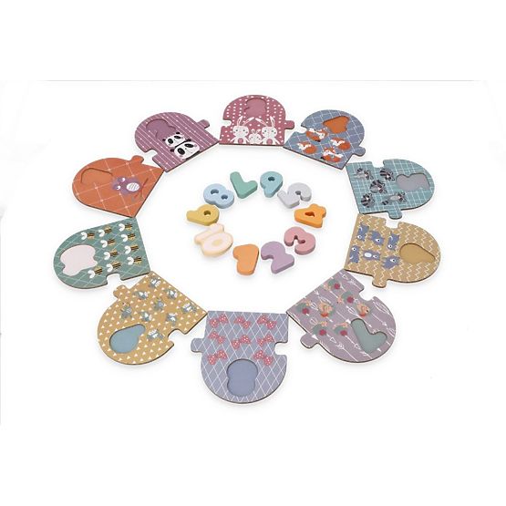 Counting Learning Puzzle 1-10