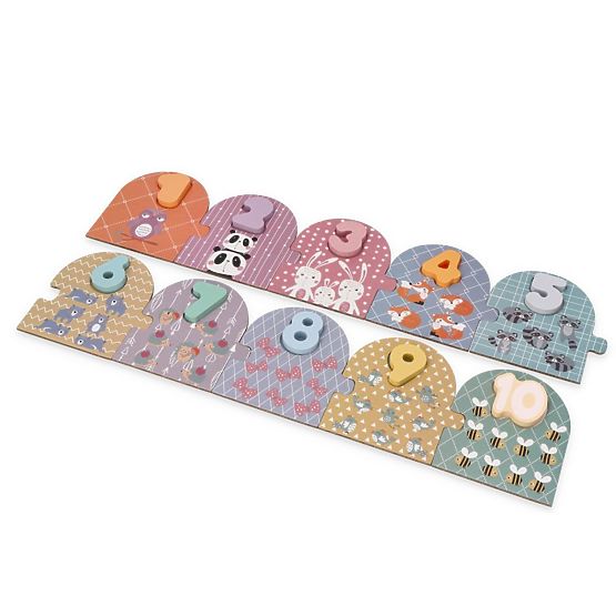 Counting Learning Puzzle 1-10